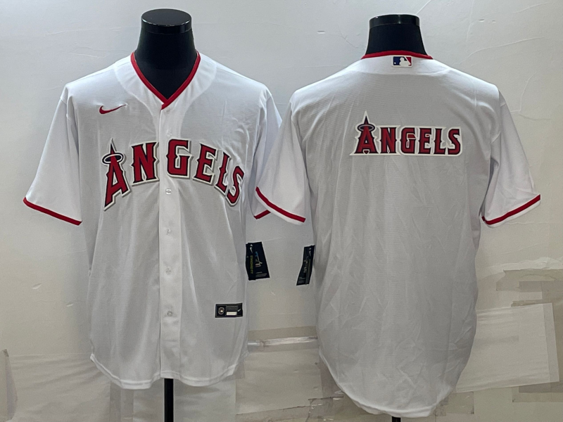 Men's Los Angeles Angels White Alternate Team Jersey